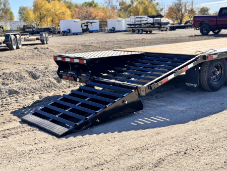 New 2026 Southland Trailers 8.5-25 Deckover Equipment Hauler W/ Max Ramps 14K GVWR