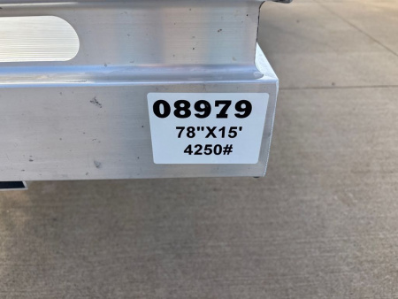 New 2026 Aluma 7815TILT-S-EL Utility Trailer