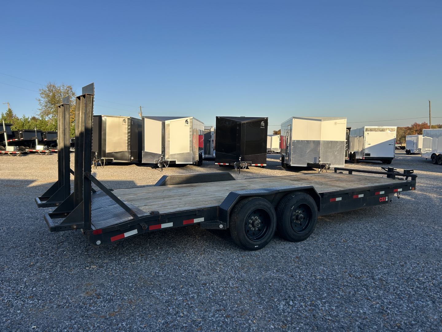 Used 2022 MAXXD 83" x 22' 16k Equipment Trailer