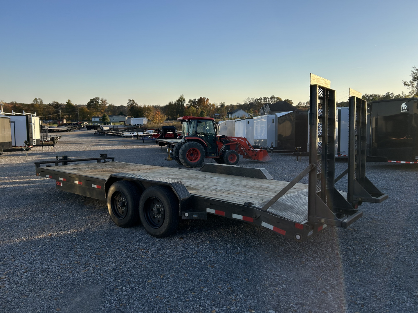 Used 2022 MAXXD 83" x 22' 16k Equipment Trailer