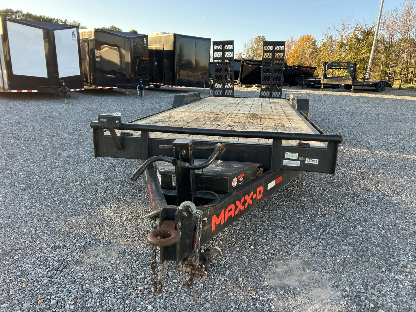 Used 2022 MAXXD 83" x 22' 16k Equipment Trailer
