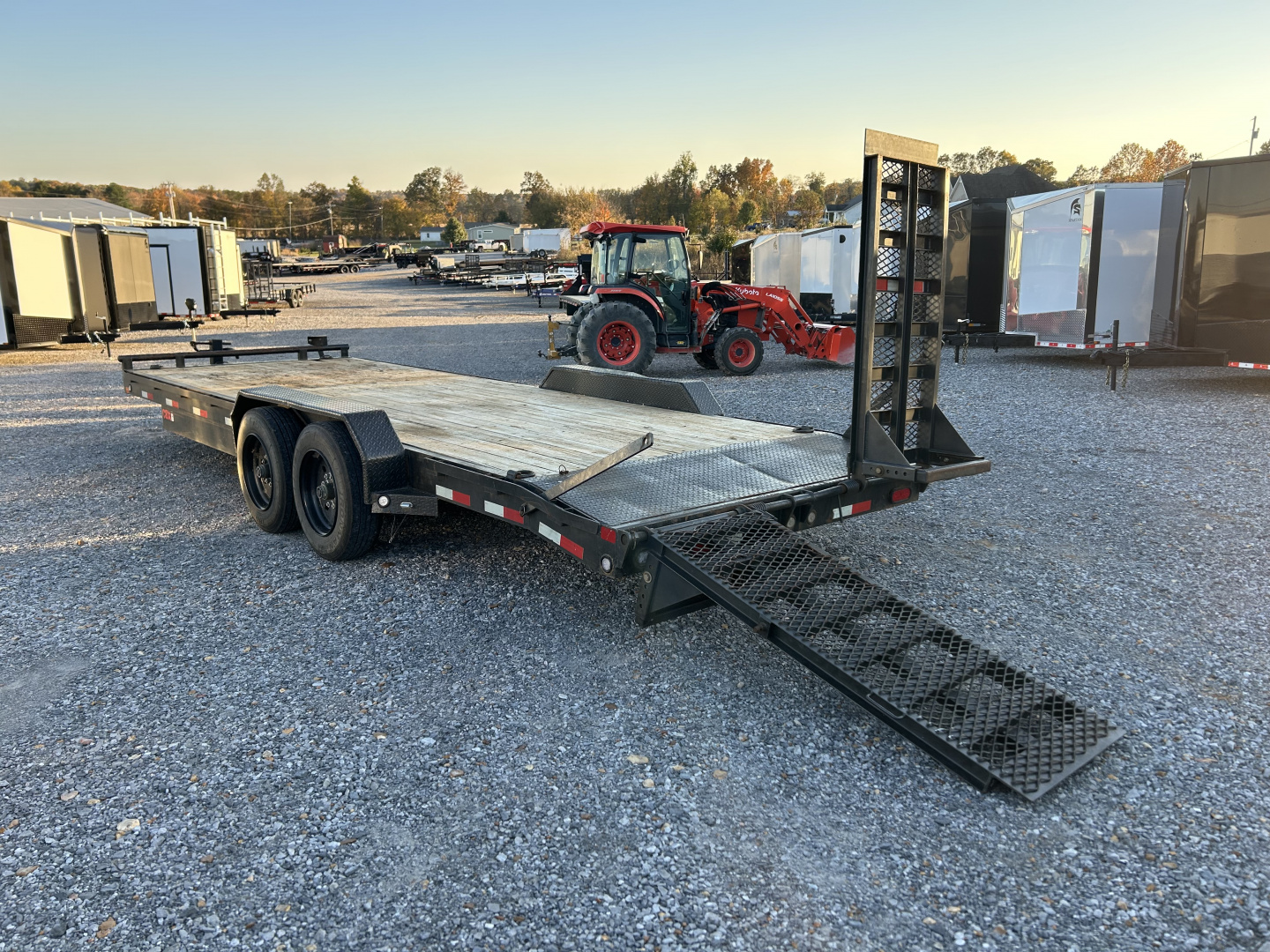 Used 2022 MAXXD 83" x 22' 16k Equipment Trailer