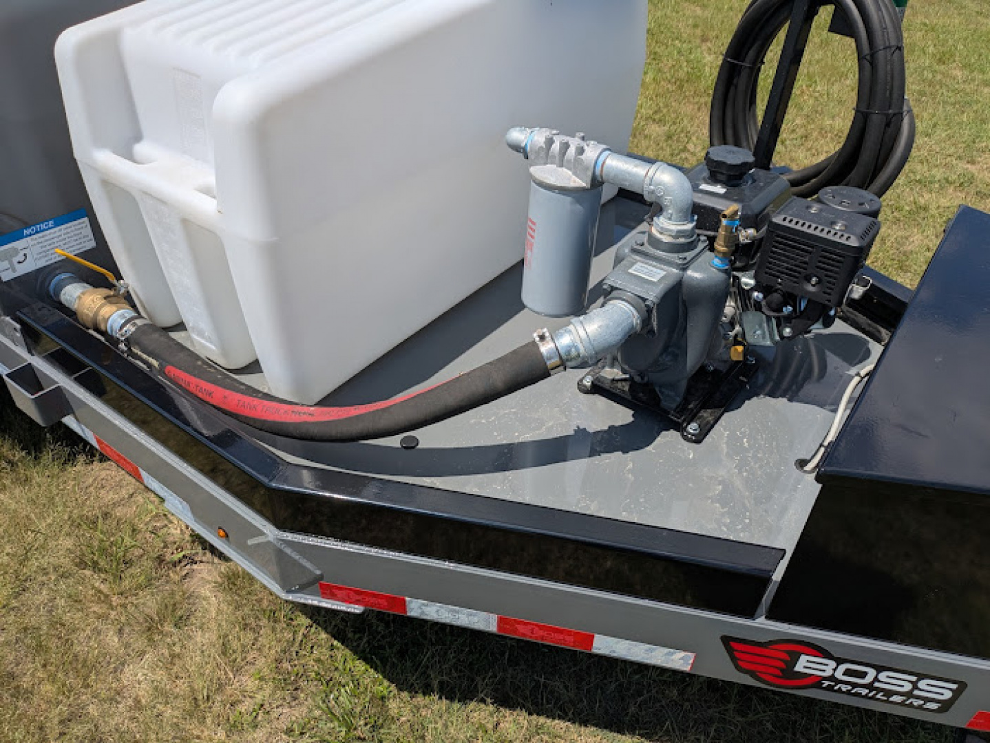 New 2026 Boss Trailers 990 Fuel Trailer