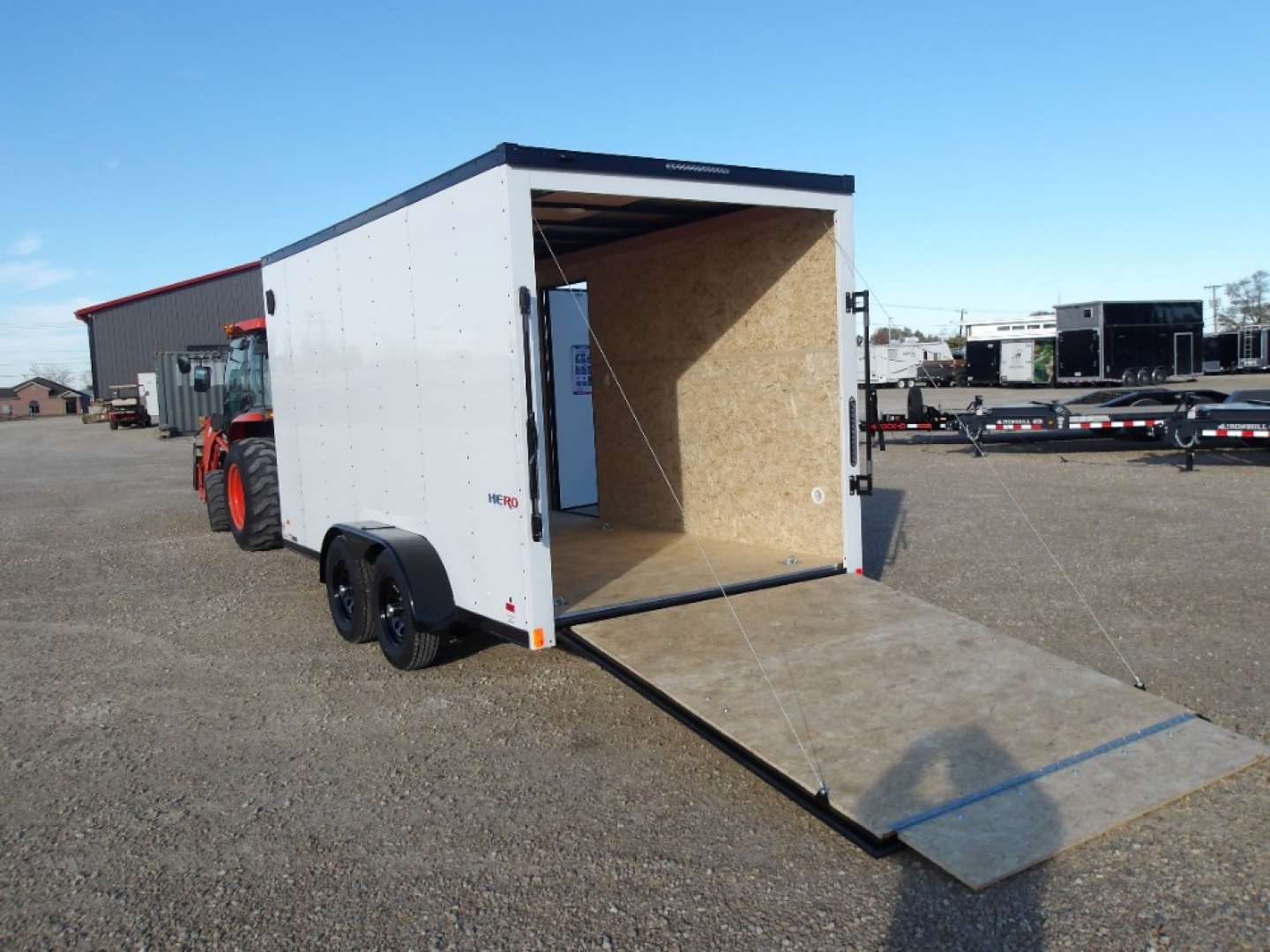 New 2026 Hero Trailer HR714TA2 Cargo / Enclosed Trailer
