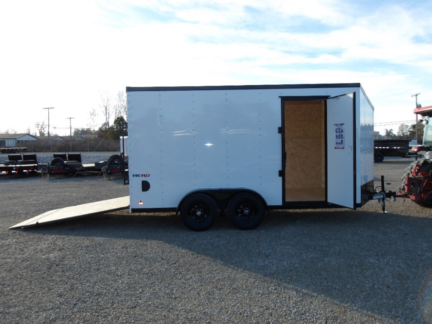 New 2026 Hero Trailer HR714TA2 Cargo / Enclosed Trailer