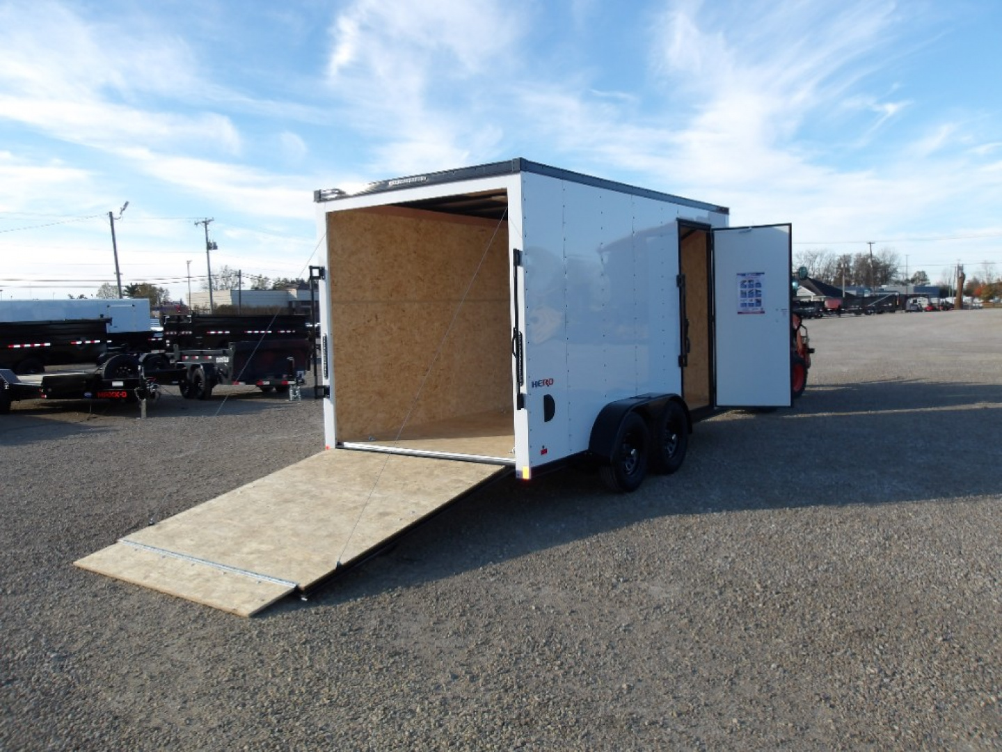 New 2026 Hero Trailer HR714TA2 Cargo / Enclosed Trailer