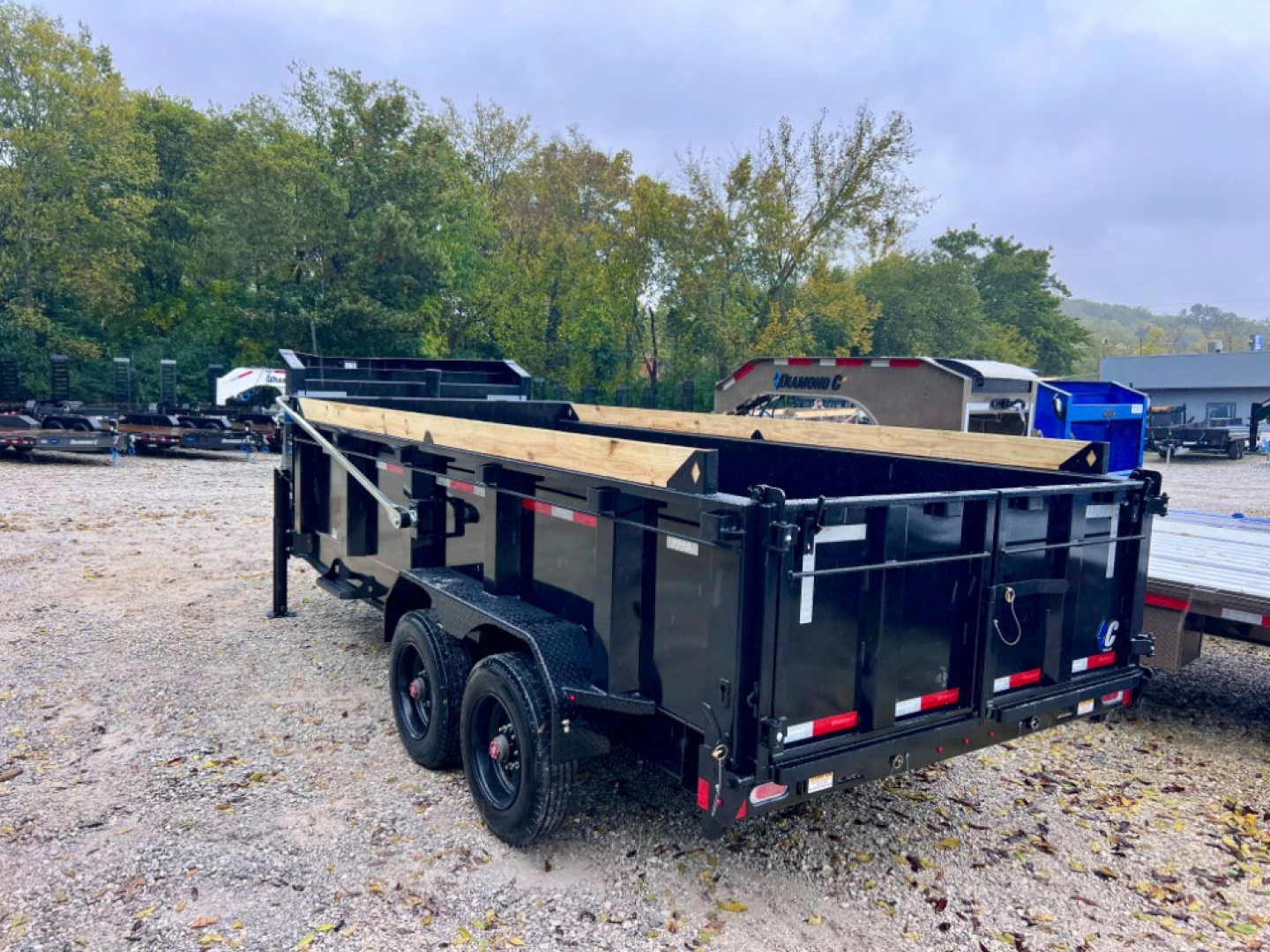 New 2026 Diamond C Trailers LPT 210-GN Package 16'X82" Dump Trailer