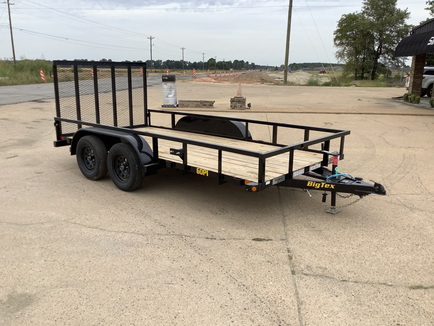 New 2026 Big Tex Trailers 60PI-14 Tandem Axle Pipe-Top Utility Trailer