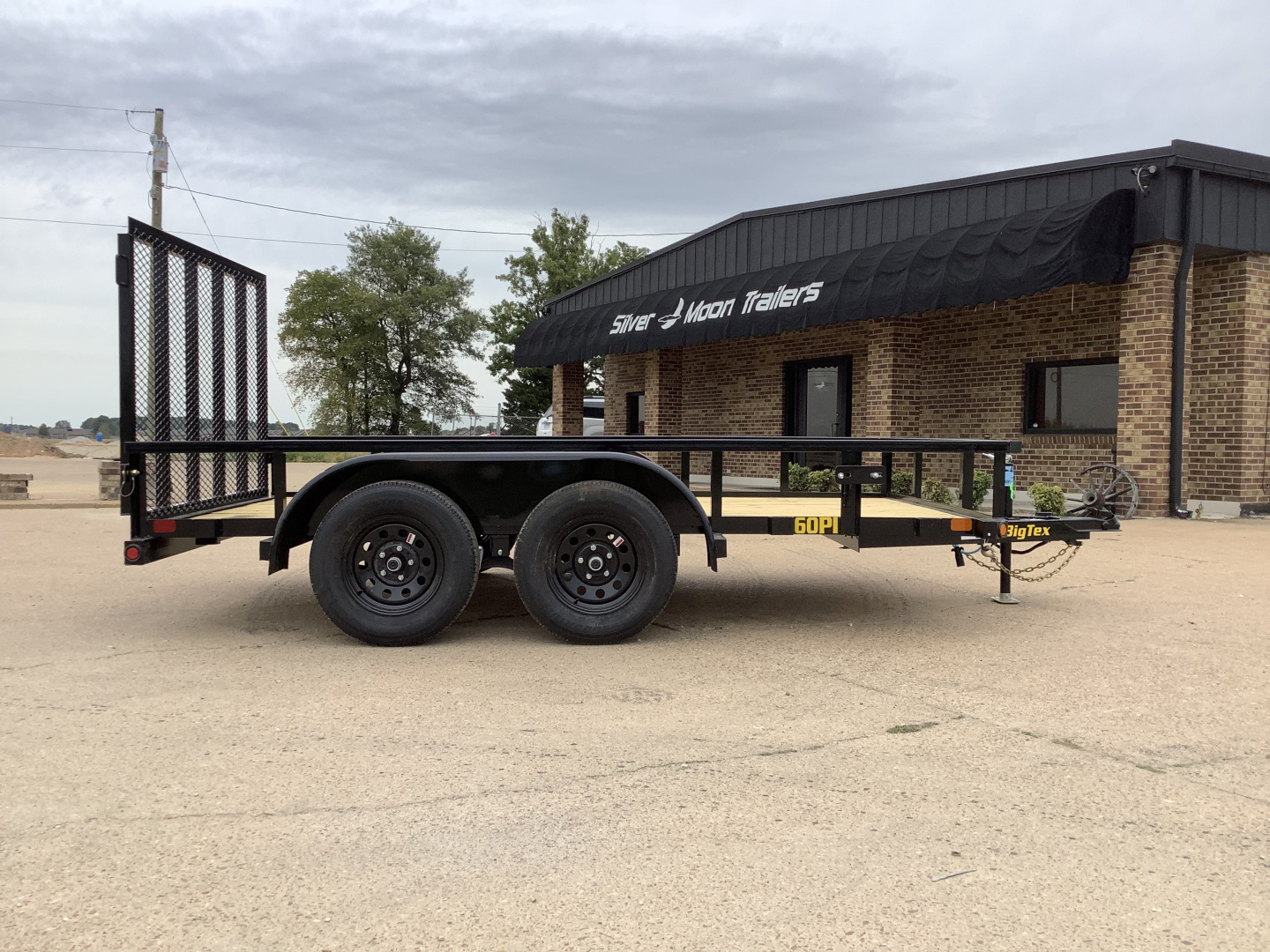 New 2026 Big Tex 60PI-12 Tandem Axle Pipe-Top Utility Trailer