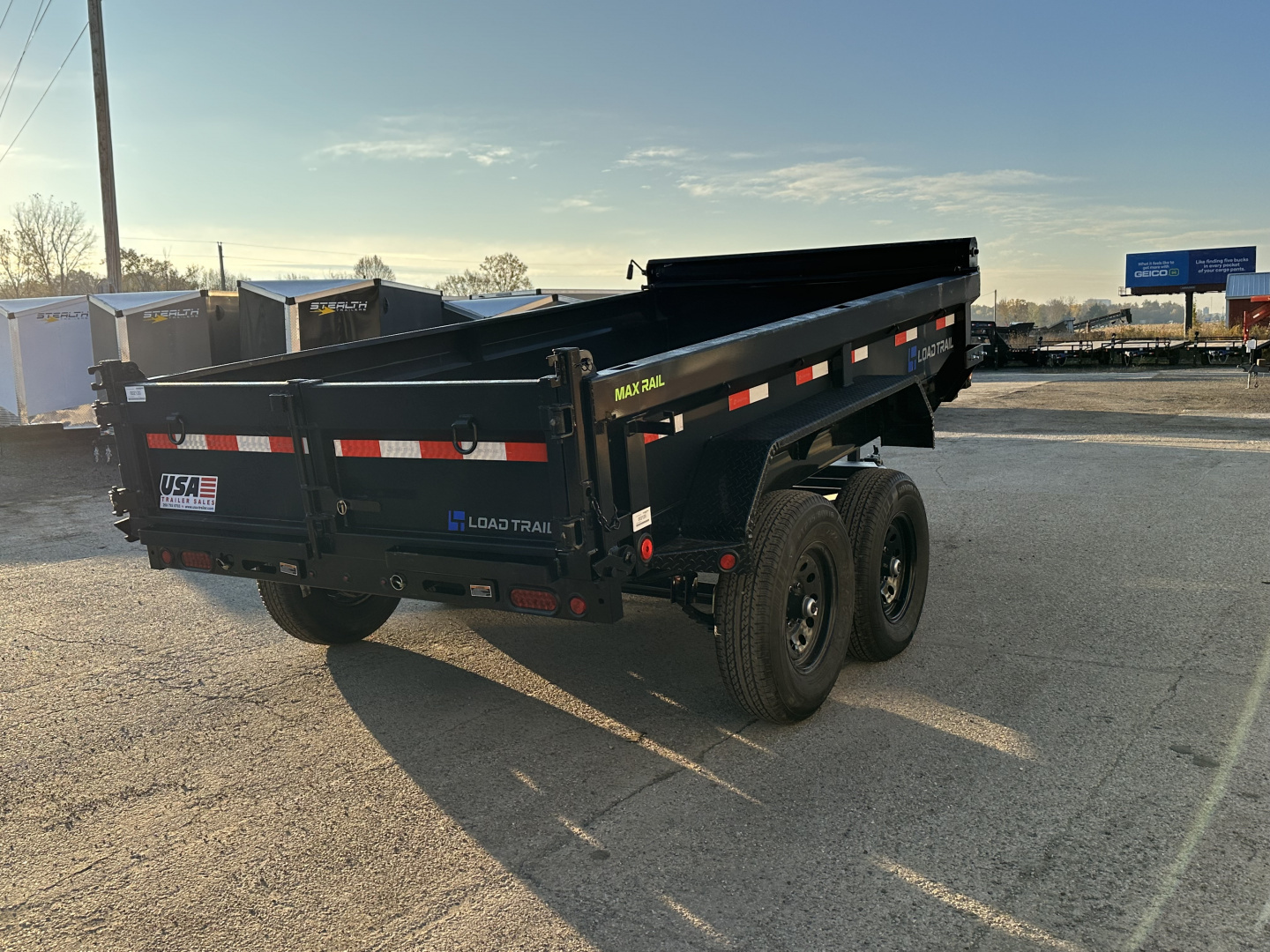 New 2025 Load Trail 72x12 Tandem Axle 10K Dump Trailer