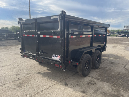 New 2025 LOAD TRAIL DL 83X12 14K Low Pro Dump Trailer w/48" Sides