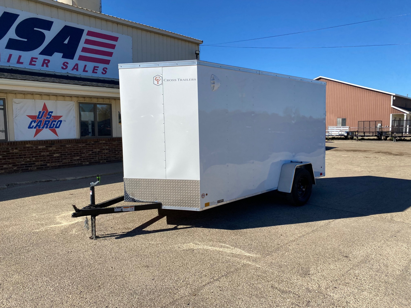 New 2026 Cross Trailers 6x12 Beta w/Ramp Door and 6ft Interior Height Cargo / Enclosed Trailer