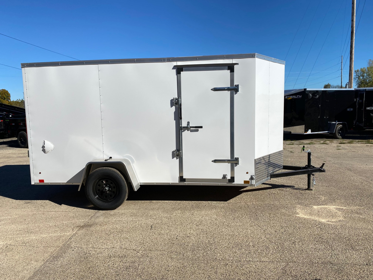 New 2026 Cross Trailers 6x12 Beta w/Ramp Door and 6ft Interior Height Cargo / Enclosed Trailer