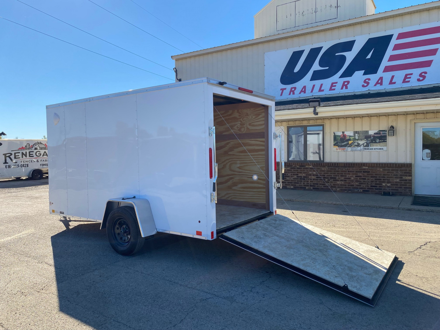 New 2026 Cross Trailers 6x12 Beta w/Ramp Door and 6ft Interior Height Cargo / Enclosed Trailer