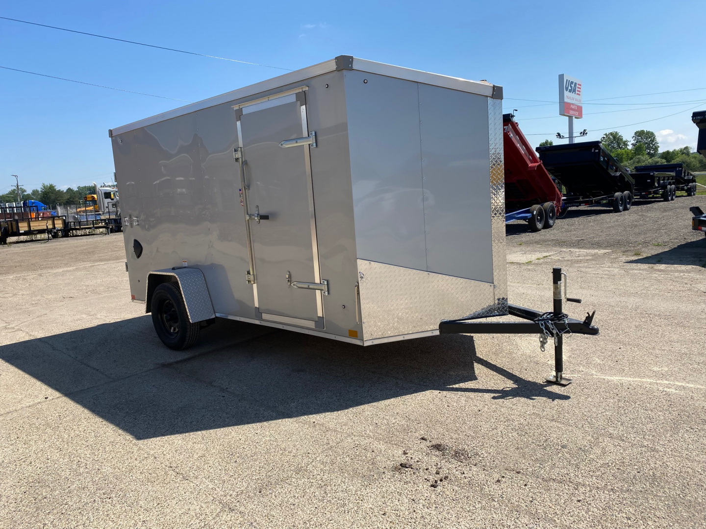 New 2025 Stealth Trailers 6x12 Mustang 3k Ramp Door Cargo / Enclosed Trailer