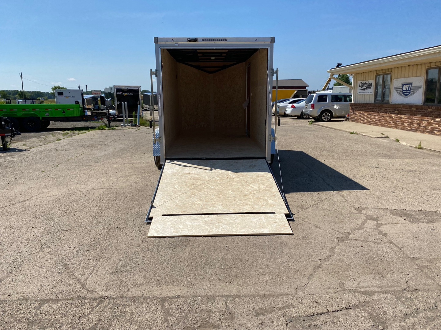 New 2025 Stealth Trailers 6x12 Mustang 3k Ramp Door Cargo / Enclosed Trailer