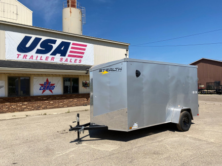 New 2025 Stealth Trailers 6x12 Mustang 3k Ramp Door Cargo / Enclosed Trailer
