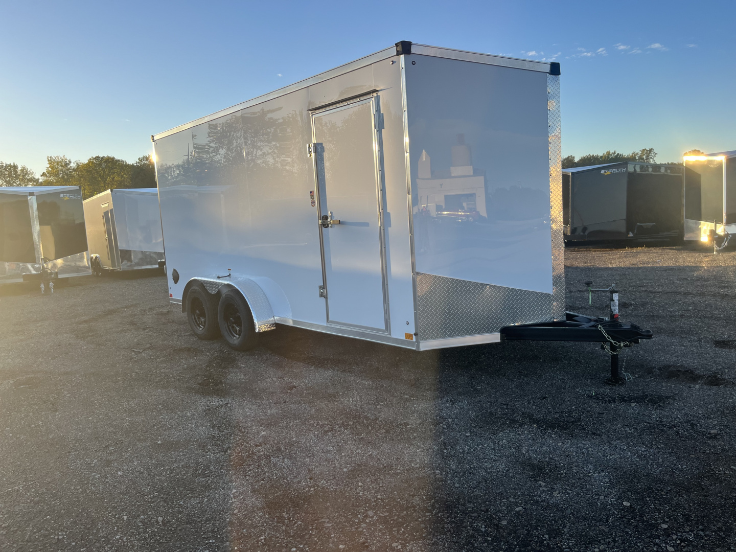 New 2026 Stealth Trailers 7x16 Titan w/7ft Int Ht & Ramp Door Cargo / Enclosed Trailer