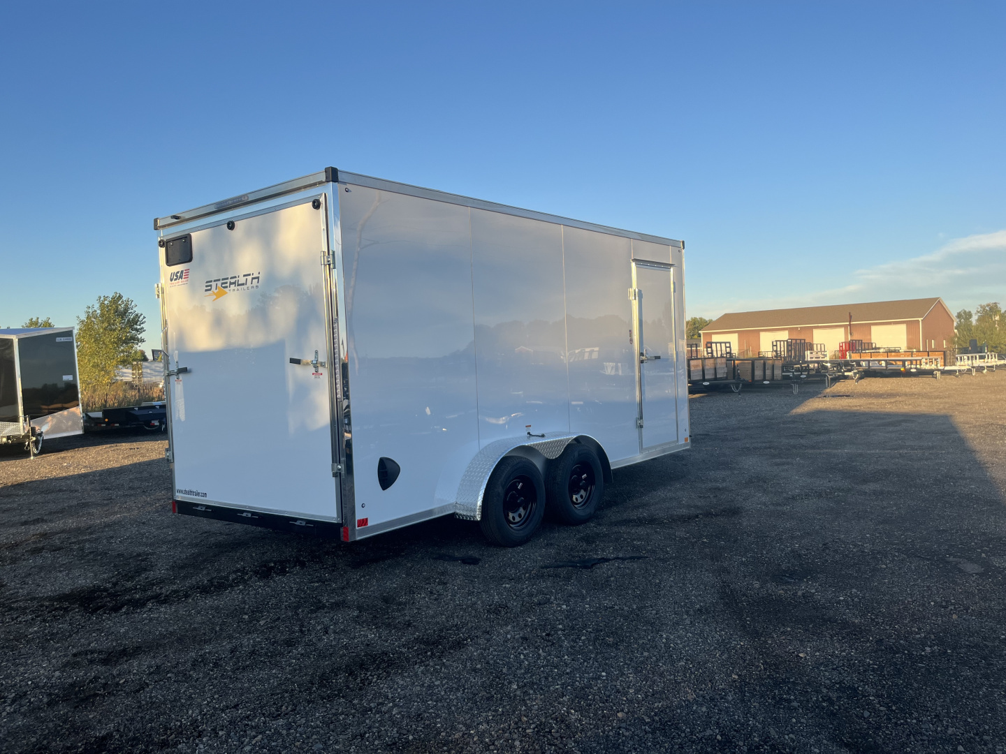 New 2026 Stealth Trailers 7x16 Titan w/7ft Int Ht & Ramp Door Cargo / Enclosed Trailer
