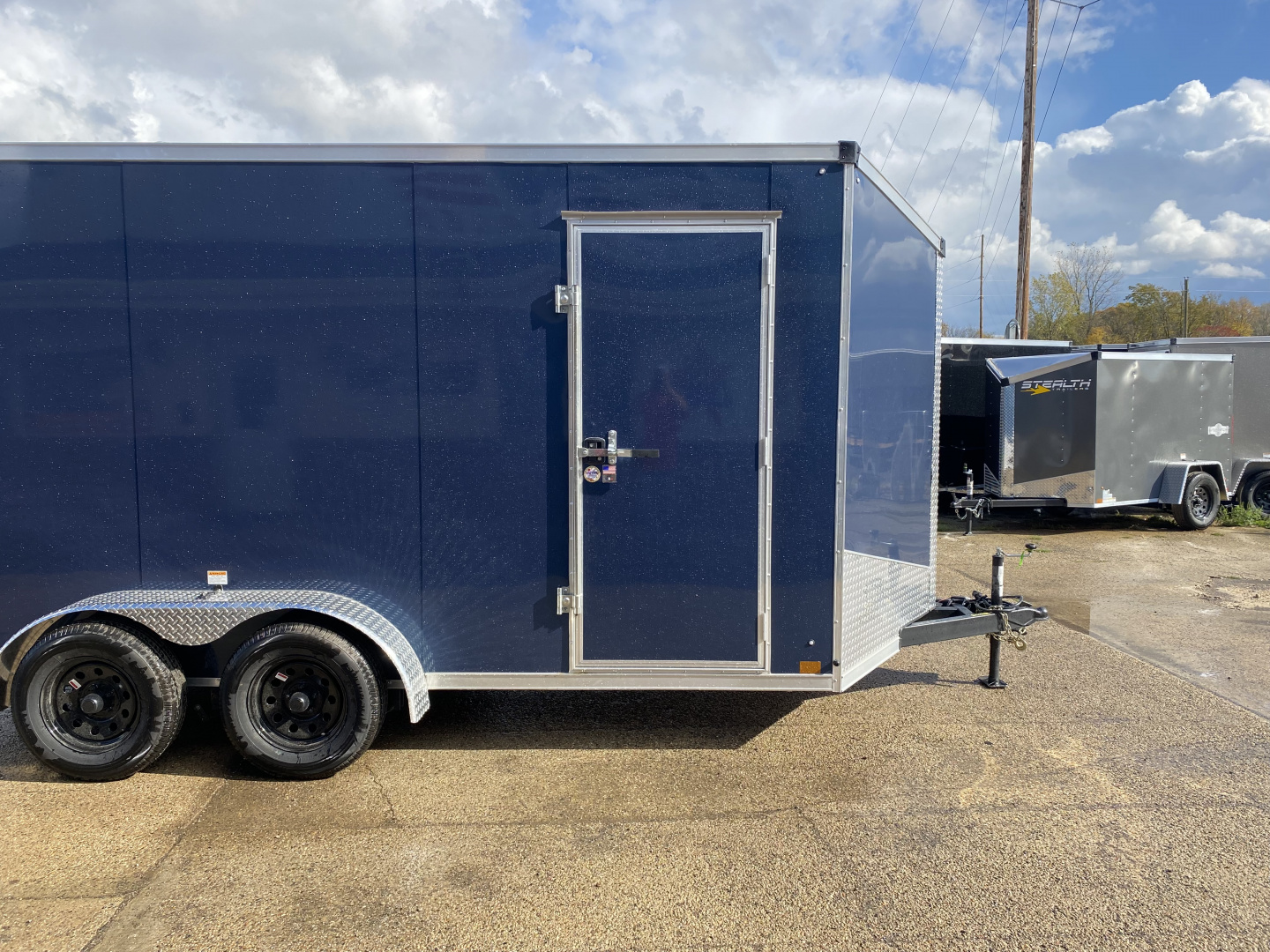 New 2026 Stealth Trailers 7x14 Titan 7k w/Ramp Door and 7ft Interior Height Cargo / Enclosed Trailer
