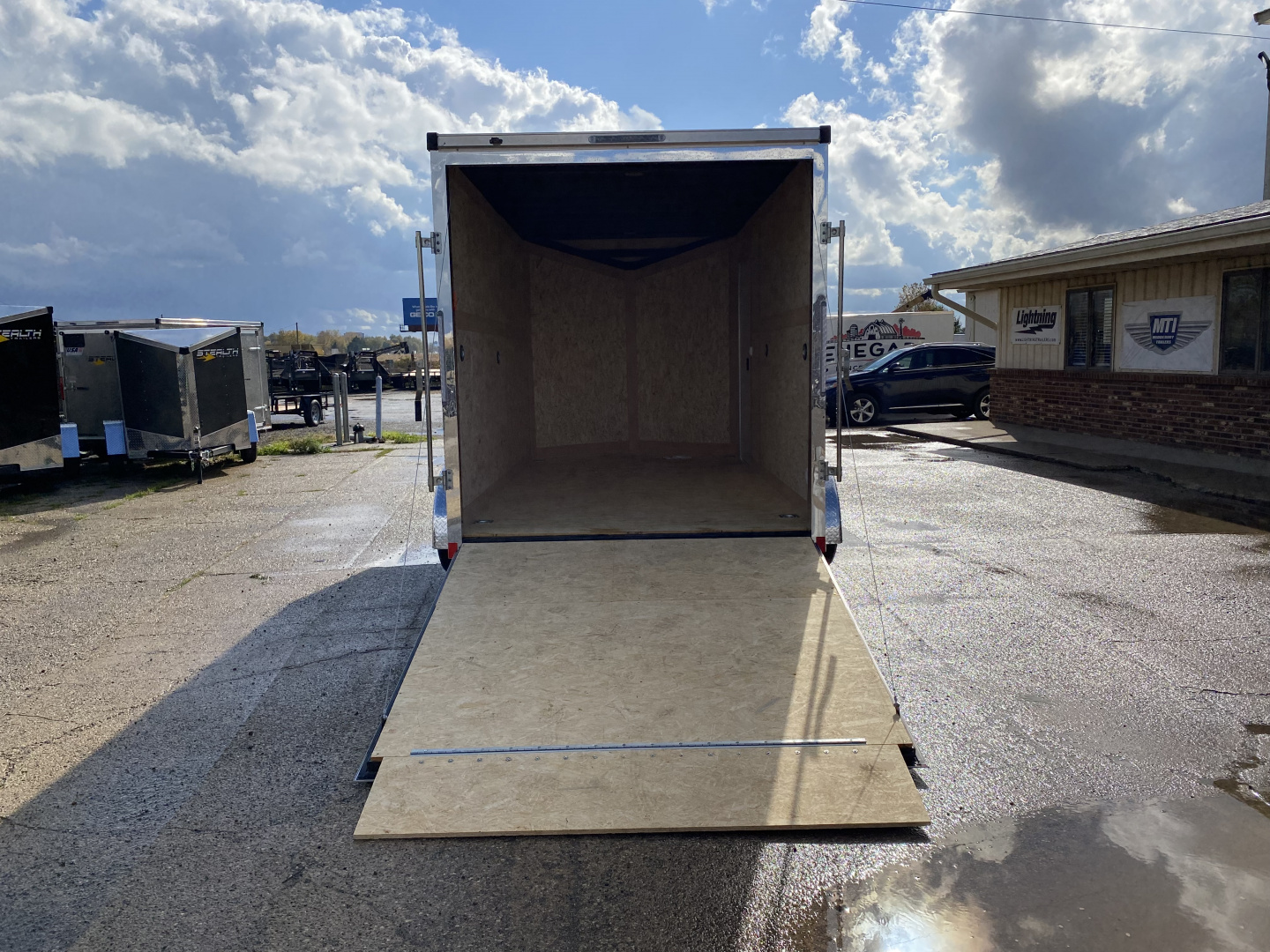 New 2026 Stealth Trailers 7x14 Titan 7k w/Ramp Door and 7ft Interior Height Cargo / Enclosed Trailer