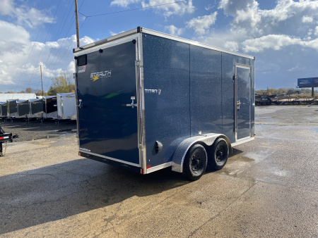 New 2026 Stealth Trailers 7x14 Titan 7k w/Ramp Door and 7ft Interior Height Cargo / Enclosed Trailer