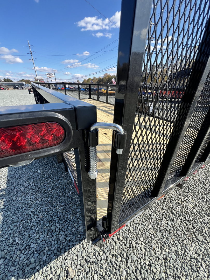 New 2026 Down 2 Earth Trailers 6X14 w/2ft Expanded Metal Sides Utility Trailer