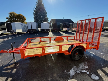 New 2026 Rice Trailers 6.5x12 Utility Trailer