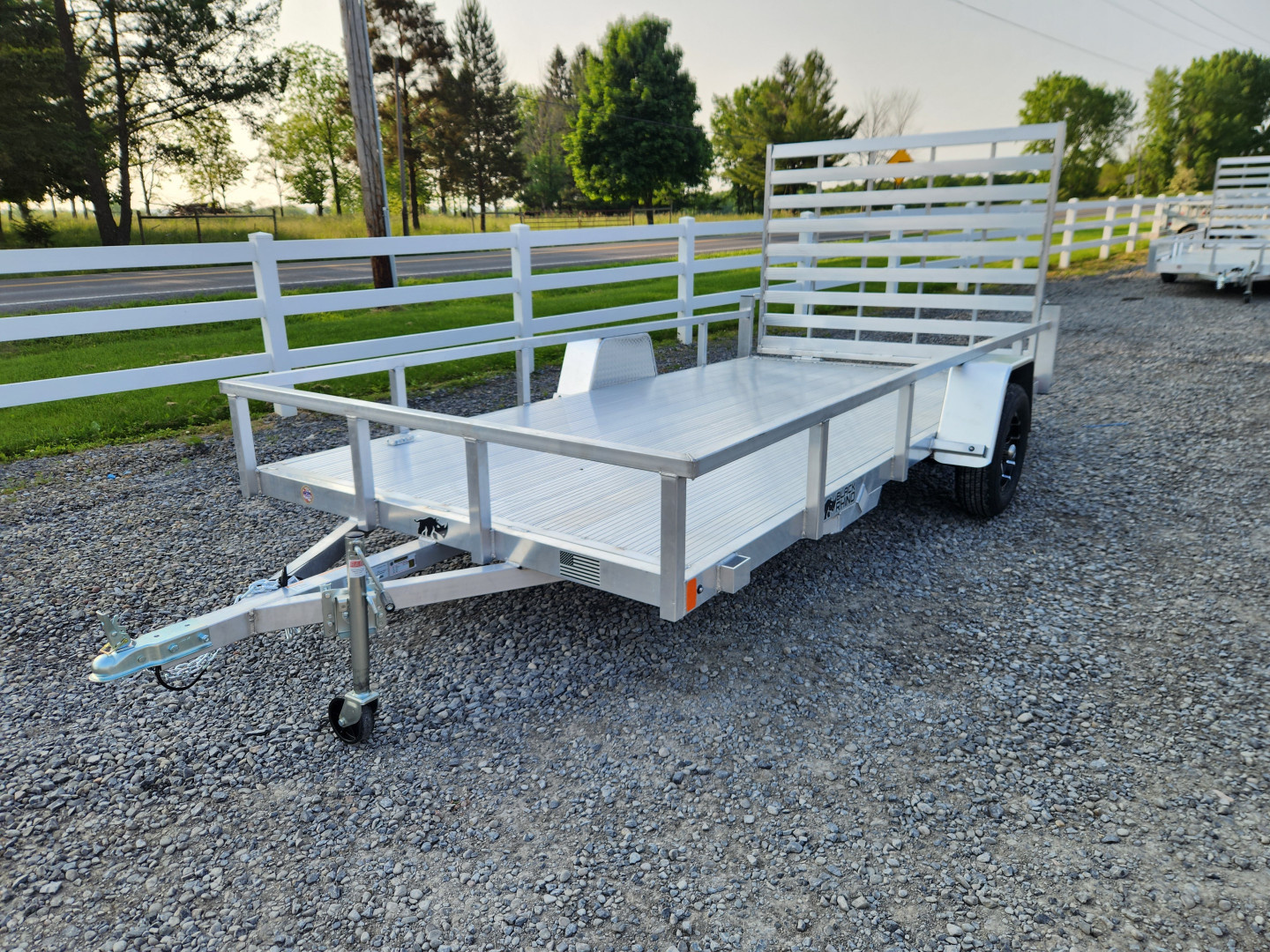New 2026 Black Rhino LSS714A Utility Trailer