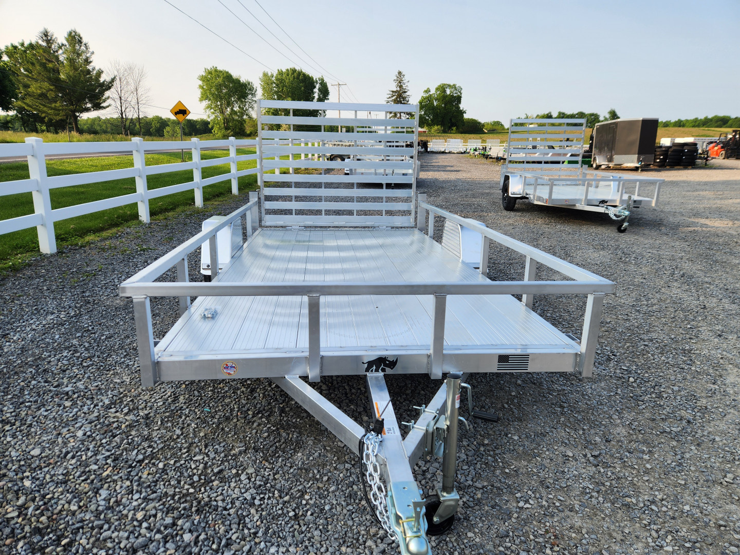 New 2026 Black Rhino LSS714A Utility Trailer