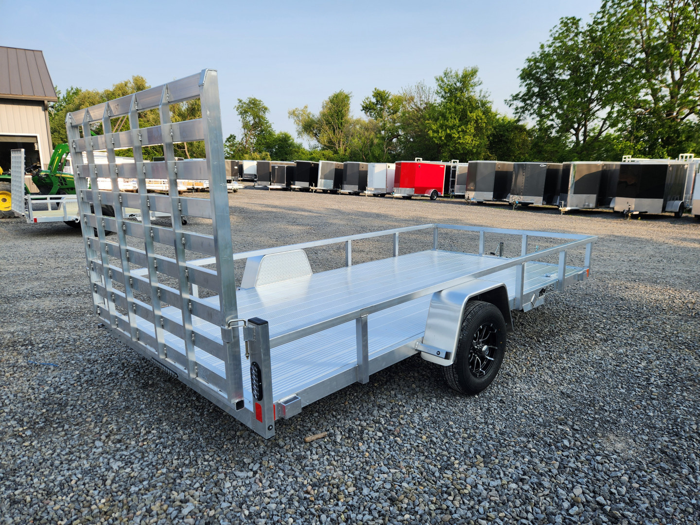 New 2026 Black Rhino LSS714A Utility Trailer