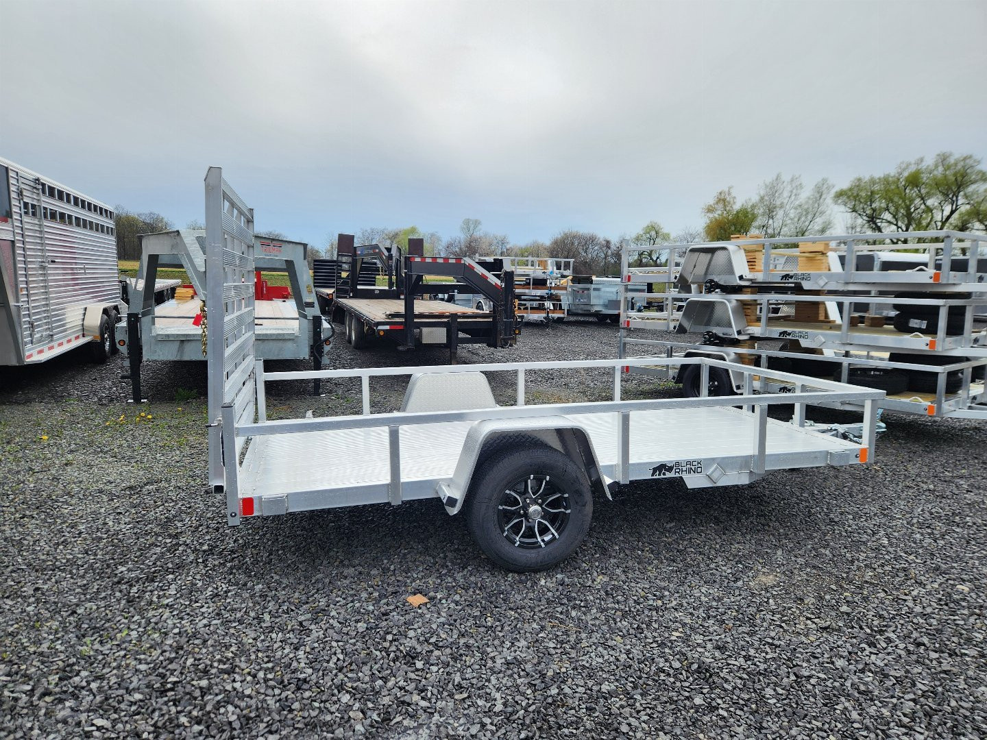 New 2026 Black Rhino LSS612A Utility Trailer