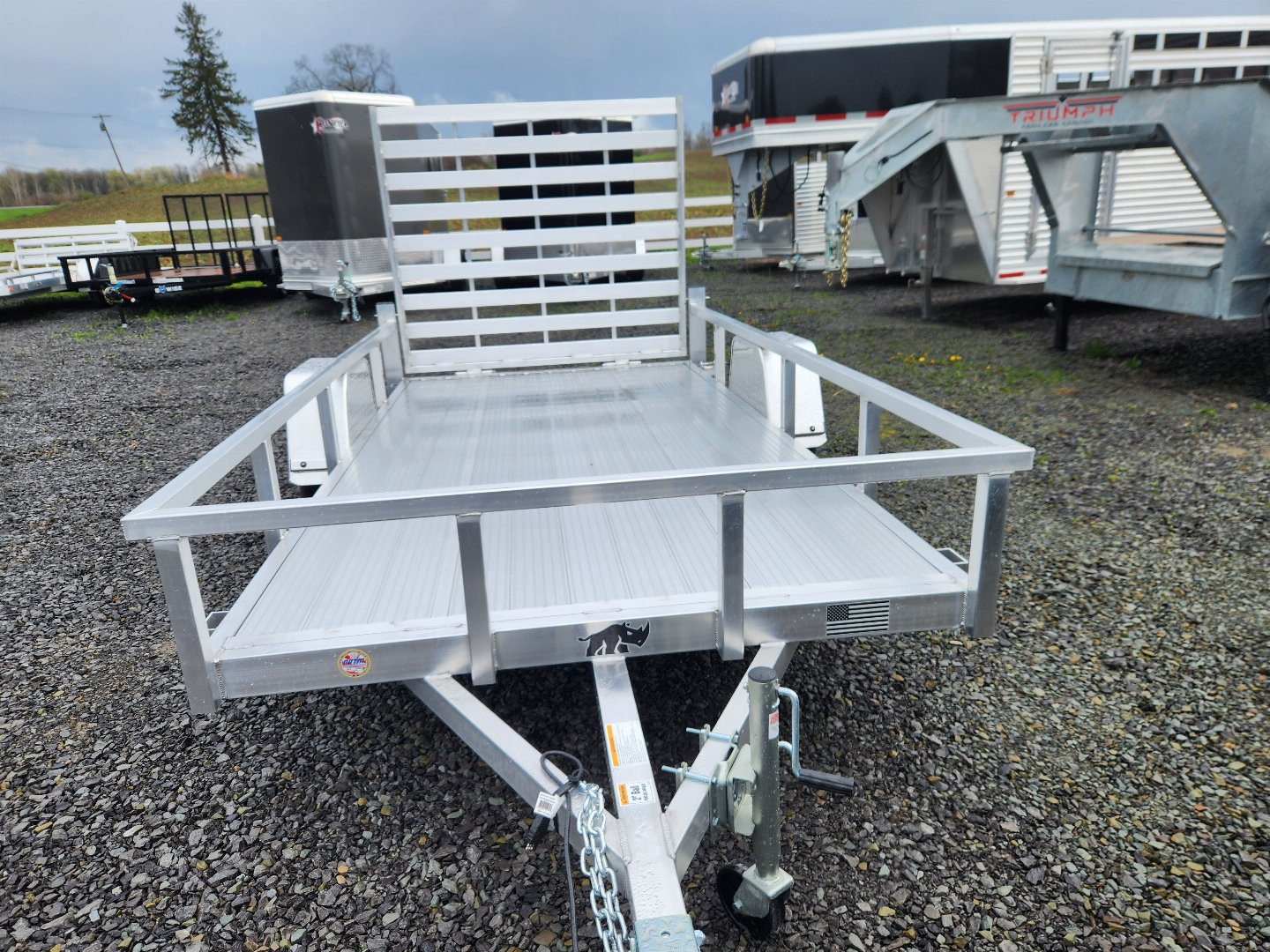 New 2026 Black Rhino LSS612A Utility Trailer