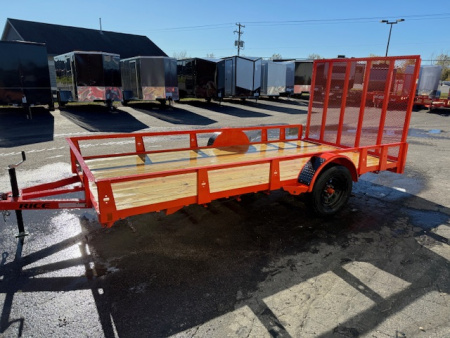 New 2026 Rice Trailers 7X14 Utility Trailer