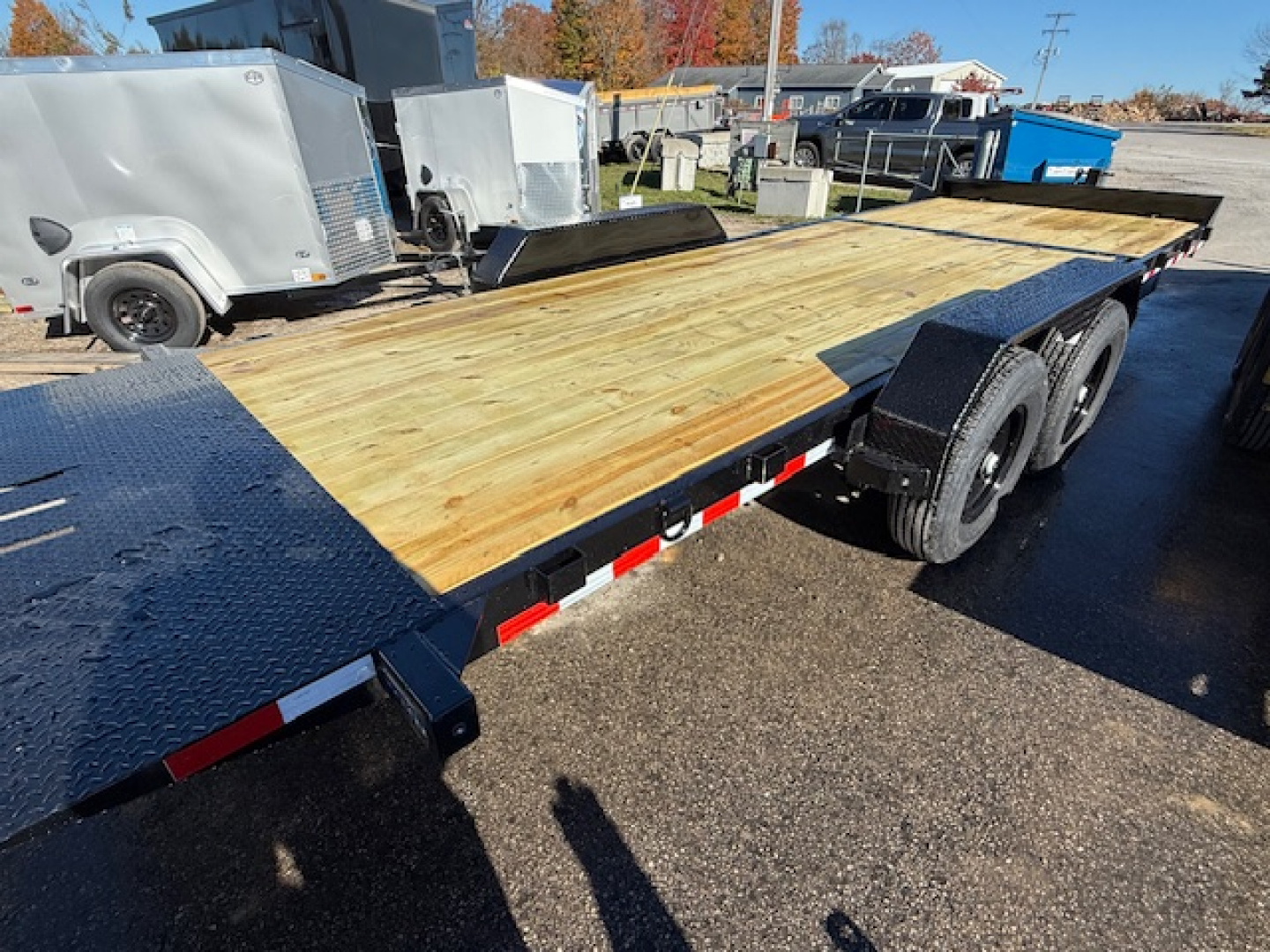 New 2026 Rice Trailers 7X22 TILT Equipment Trailer