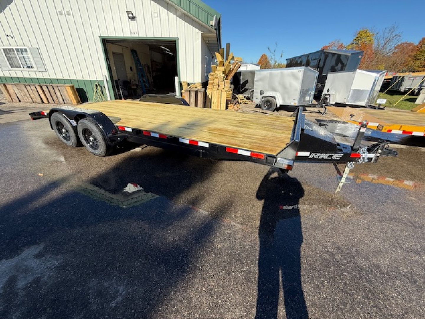 New 2026 Rice Trailers 7X22 TILT Equipment Trailer