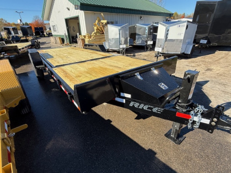 New 2026 Rice Trailers 7X22 TILT Equipment Trailer