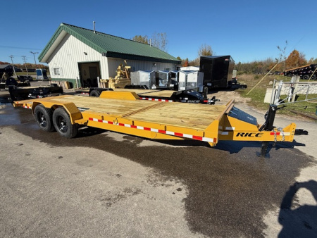 New 2026 Rice Trailers 7X22 TILT Equipment Trailer