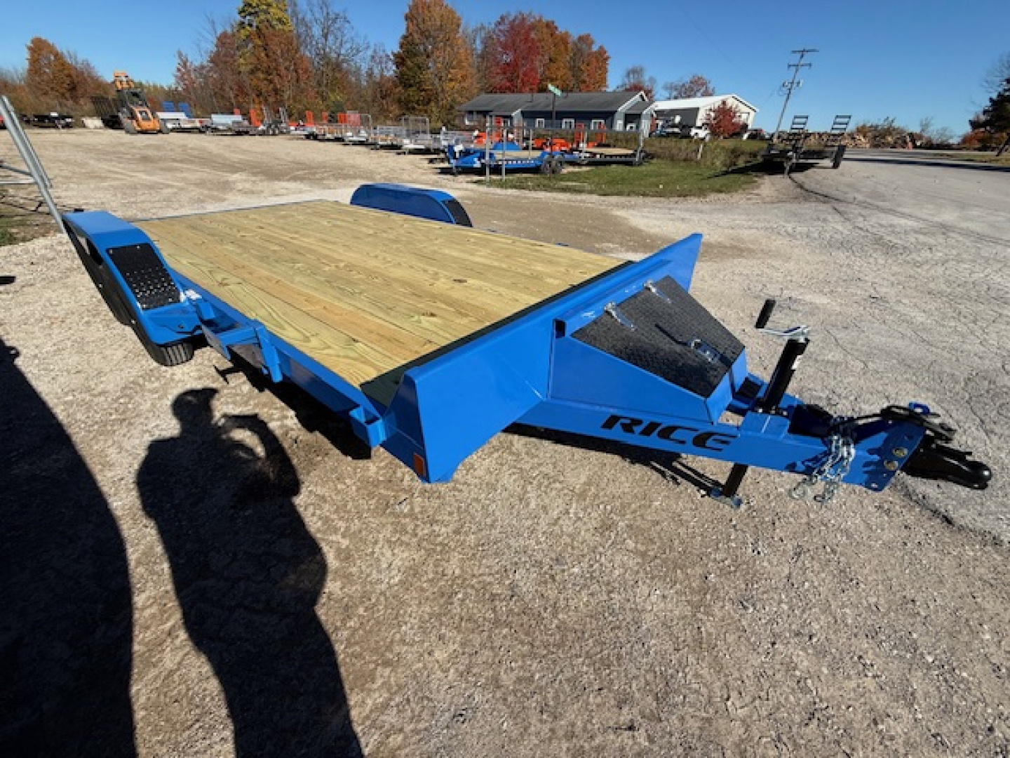 New 2026 Rice Trailers 7X16 Car Hauler