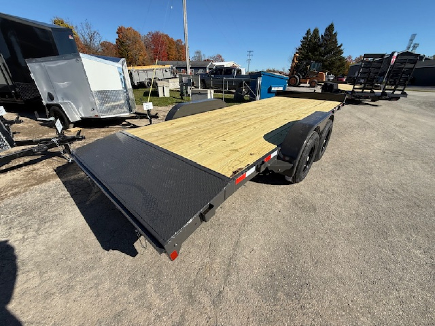 New 2026 Rice Trailers 7X20 Car Hauler