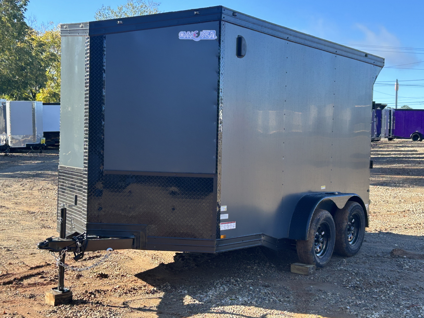 New 2026 Cynergy Cargo 7x12 TA 7k Enclosed Trailer