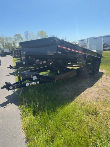 New 2025 Punch W-SDU8314-140 Dump Trailer