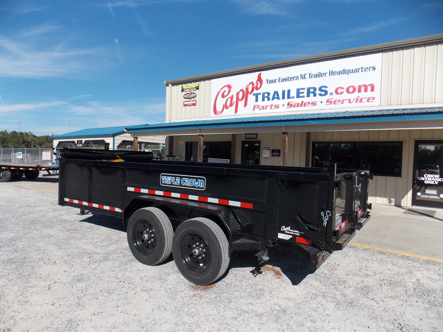 New 2026 Triple Crown Trailers DT7X1616KLS Dump Trailer