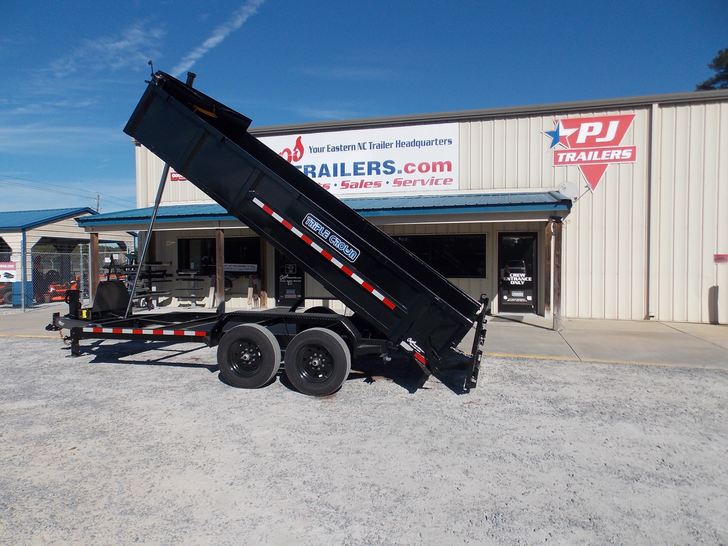 New 2026 Triple Crown Trailers DT7X1616KLS Dump Trailer