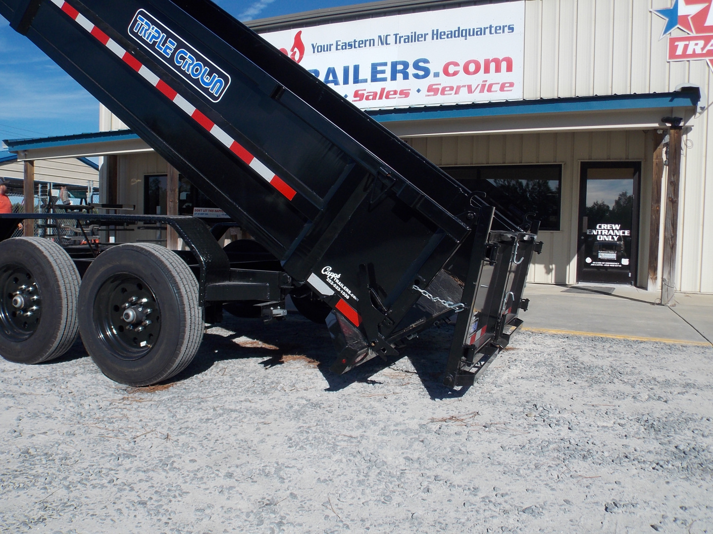 New 2026 Triple Crown Trailers DT7X1616KLS Dump Trailer