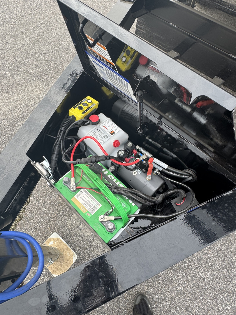 New 2026 Load Trail DE72X12 Dump Trailer Ramps & Tarp