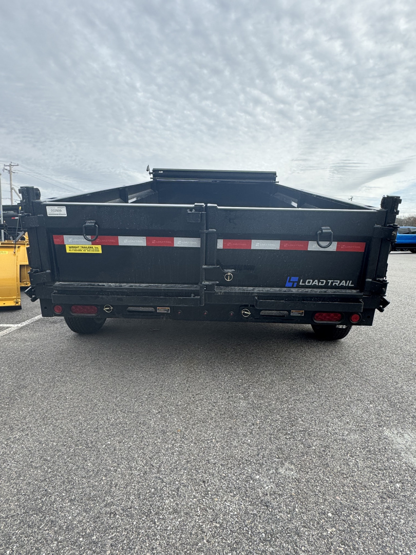 New 2026 Load Trail DE72X12 Dump Trailer Ramps & Tarp