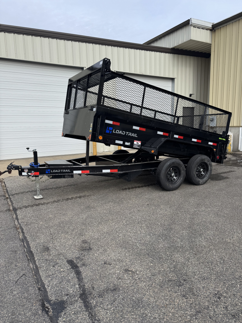 New 2026 Load Trail DE72X12 Dump Trailer Ramps & Tarp