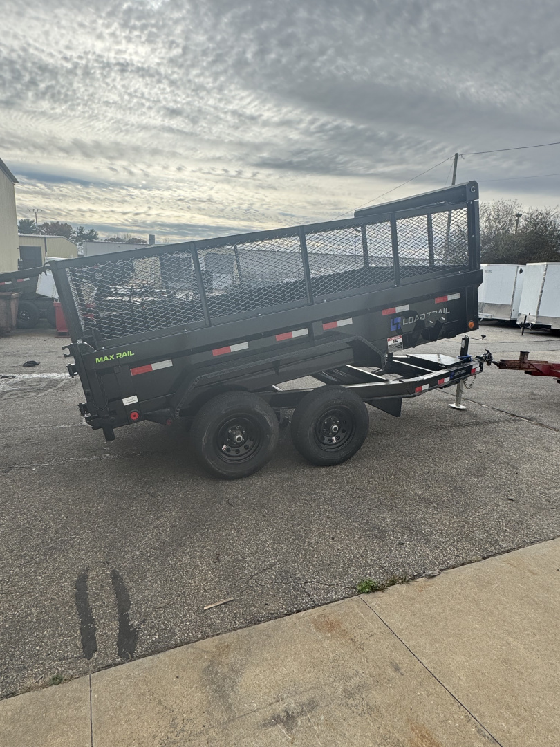 New 2026 Load Trail DE72X12 Dump Trailer Ramps & Tarp