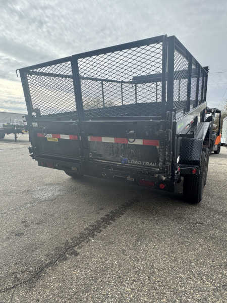 New 2026 Load Trail DE72X12 Dump Trailer Ramps & Tarp